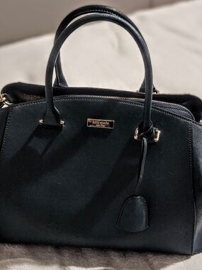 Kate Spade Teal Saffiano Leather Satchel